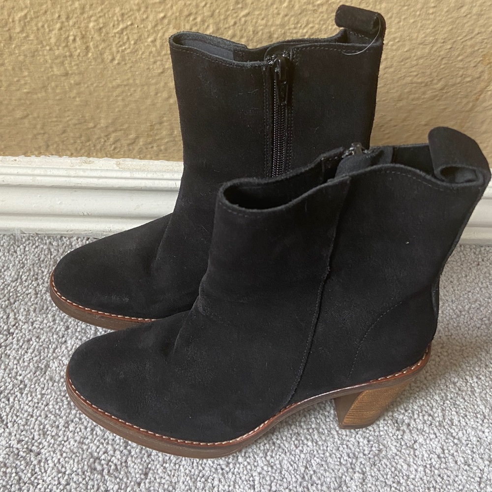 RAS Suede Western Boots SZ 5